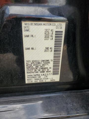 1N4AL3AP9GC182577 Nissan ALTIMA 2.5