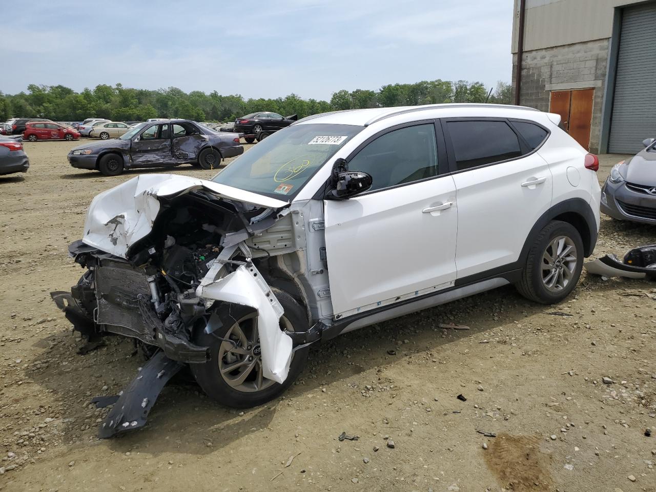 KM8J3CA44HU515890 HYUNDAI TUCSON LIM 2017