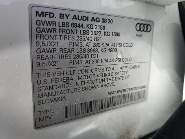 2021 AUDI SQ7 PRESTI - WA1VWBF79MD010846