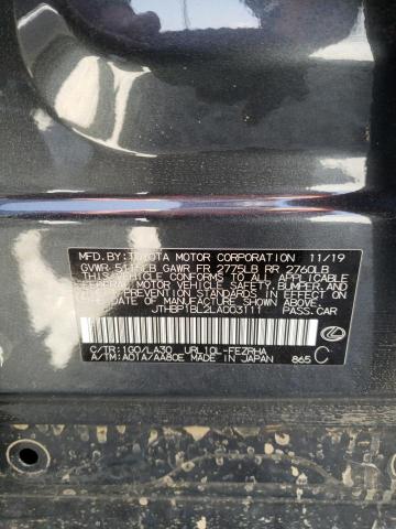 2020 LEXUS GS-F JTHBP1BL2LA003111