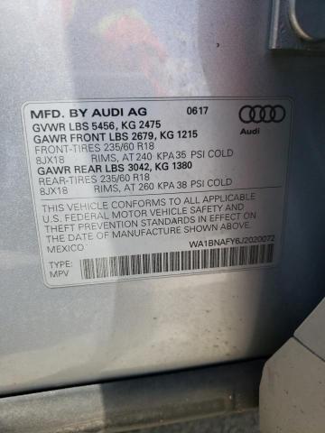 WA1BNAFY6J2020072 2018 AUDI Q5, photo no. 13