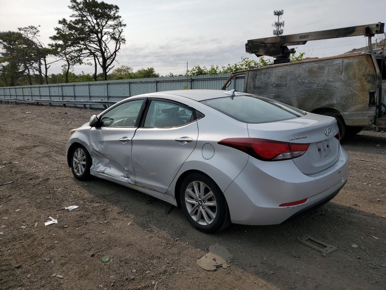 KMHDH4AEXEU120265 2014 Hyundai Elantra Se