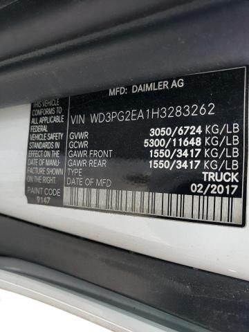 WD3PG2EA1H3283262 Mercedes-Benz Metris