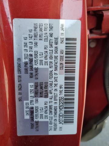 JM3TCBDY1M0502058 Mazda Cx-9 Grand Touring