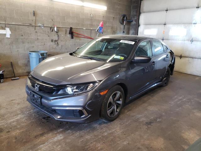 Vin: 2hgfc2f66kh558539, lot: 53519653, honda civic lx 20191