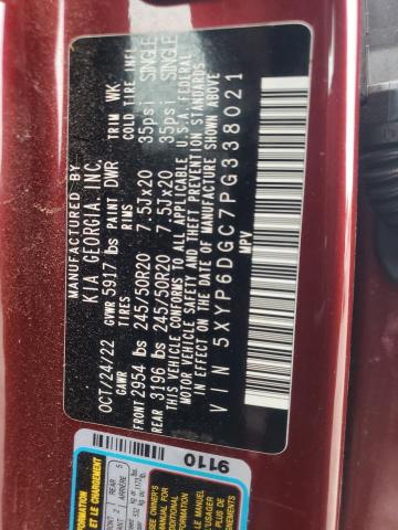 5XYP6DGC7PG338021 KIA Telluride S