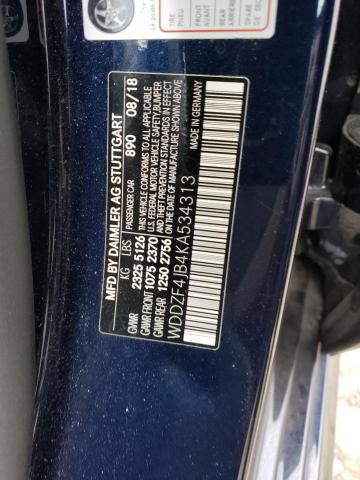 WDDZF4JB4KA534313 Mercedes-Benz E 300