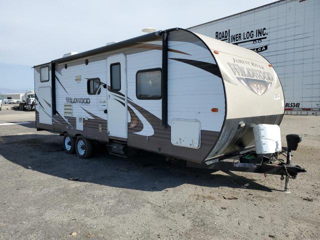 Salvage cars for sale from Copart Bakersfield, CA: 2015 Wildcat Travel Trailer