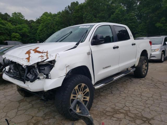 Salvage cars for sale from Copart Austell, GA: 2013 Toyota Tundra Crewmax SR5