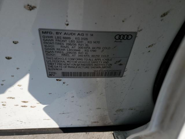 WA1DGAFE2FD011423 2015 AUDI Q7, photo no. 13