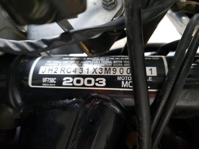 2003 HONDA VF750 C JH2RC431X3M900001