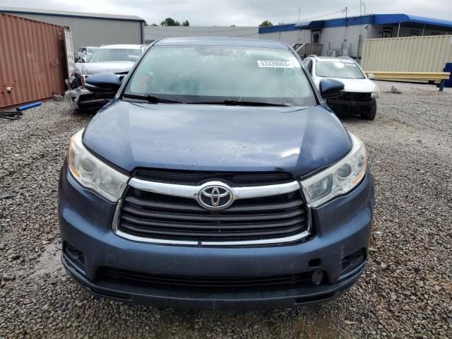 VIN 5TDZARFH6ES006802 2014 Toyota Highlander, LE no.5