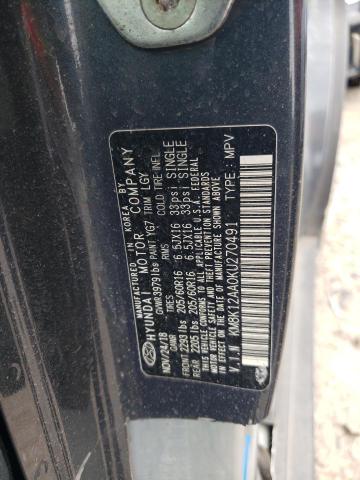KM8K12AA0KU270491 Hyundai Kona Se