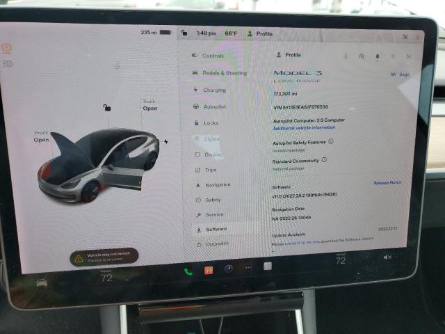 5YJ3E1EA6JF076539 Tesla MODEL 3
