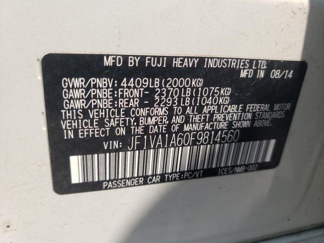 JF1VA1A60F9814560 Subaru WRX