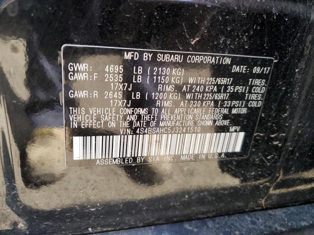 4S4BSAHC5J3241510 Subaru Outback 2.5i Premium