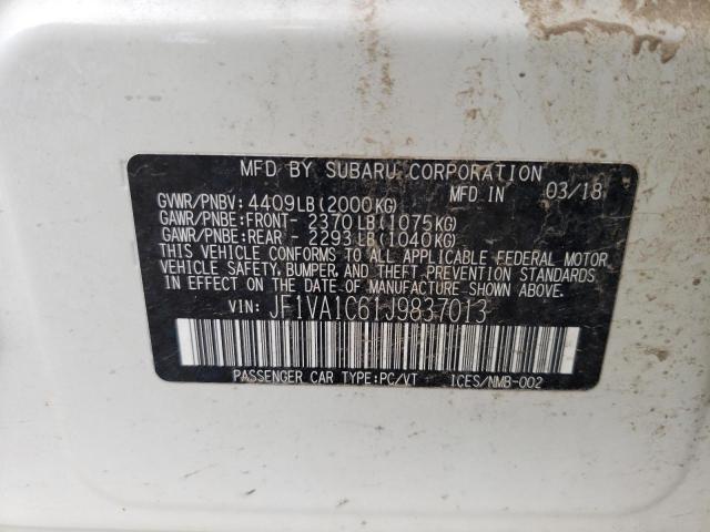 JF1VA1C61J9837013 Subaru Wrx Premium