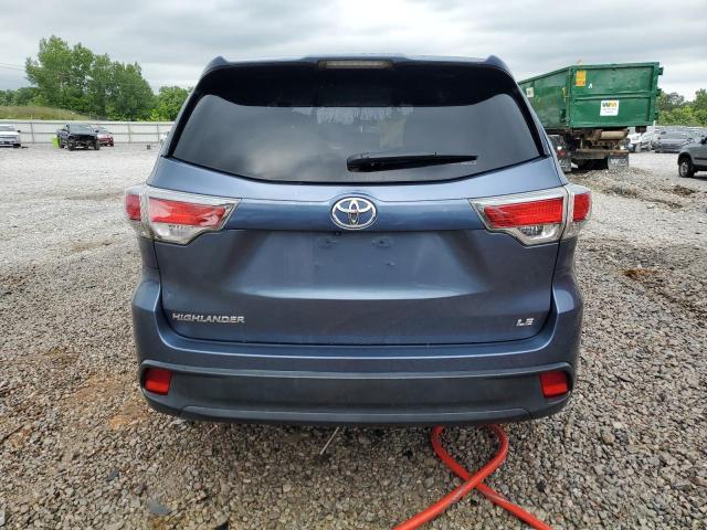 VIN 5TDZARFH6ES006802 2014 Toyota Highlander, LE no.6