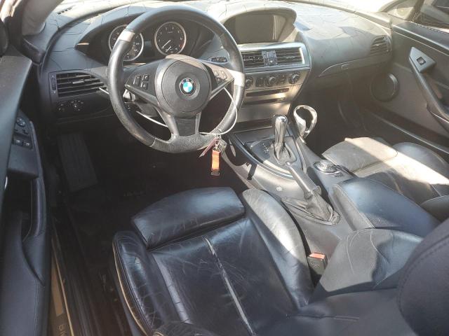 VIN: WBAEH13436CR49095 Auction: COPART Lot: 53449333 Location: TN - NASHVILLE WBAEH13436CR49095 BMW 6 SERIES 2006 BLACK Photo 8