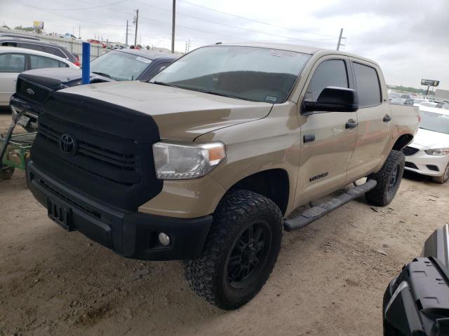 Salvage cars for sale from Copart Temple, TX: 2017 Toyota Tundra Crewmax SR5