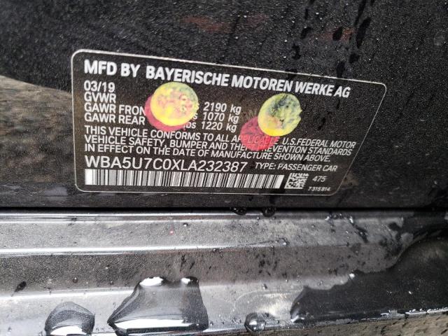 WBA5U7C0XLA232387 BMW M340I