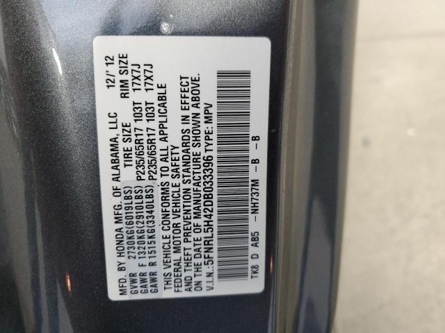 5FNRL5H42DB033396 2013 HONDA ODYSSEY, photo no. 13