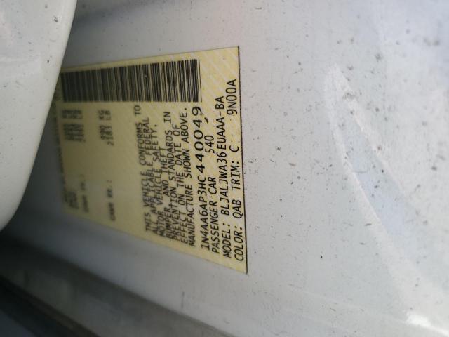 1N4AA6AP3HC440049 Nissan Maxima 3.5s