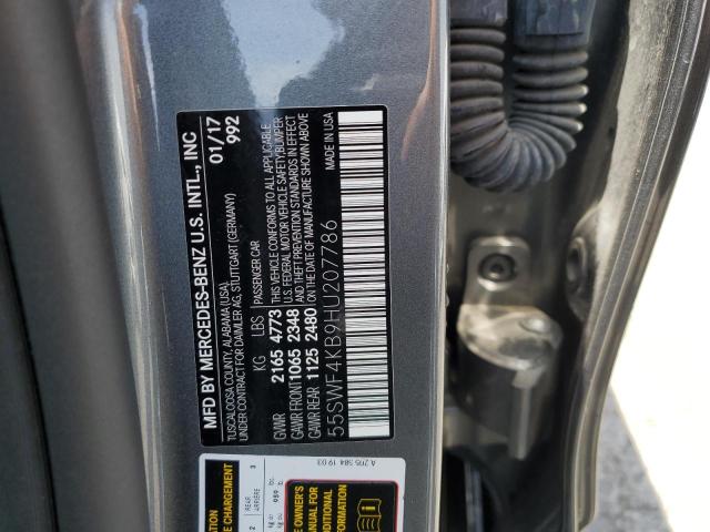 55SWF4KB9HU207786 Mercedes-Benz C 300 4matic