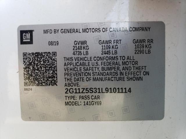 2020 CHEVROLET IMPALA LT - 2G11Z5S31L9101114