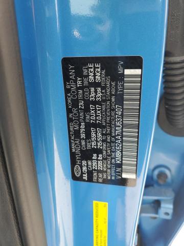 2021 HYUNDAI KONA SEL P - KM8K62AA7MU637407