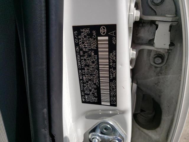 JTDKDTB32F1579744 Toyota PRIUS C