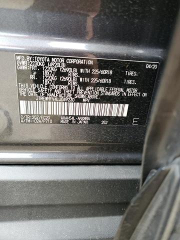 JTMEWRFV4LJ049230 Toyota RAV4 XSE