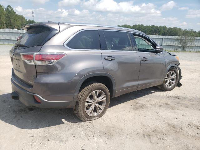 VIN 5TDKKRFH9ES018814 2014 Toyota Highlander, Xle no.3