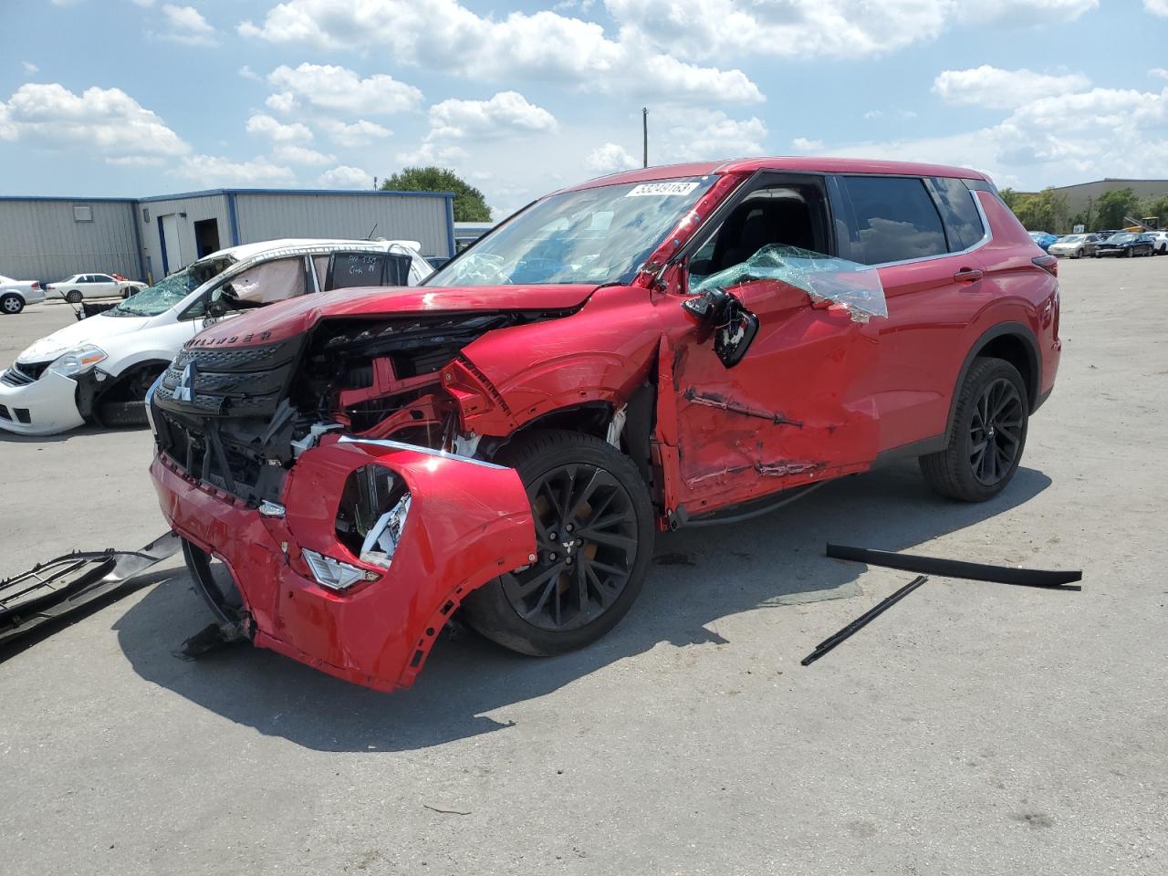 2022 Mitsubishi Outlander 2.5L იყიდება Tifton-ში, GA - Front End