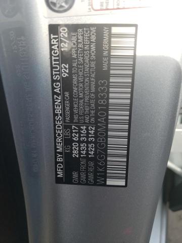 2021 MERCEDES-BENZ S 580 4MAT - W1K6G7GB0MA018333