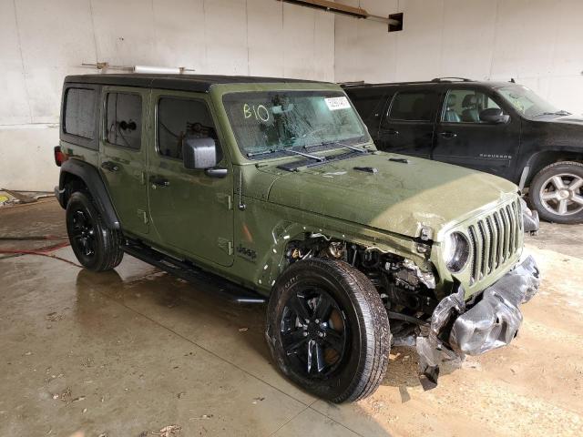  JEEP WRANGLER 2022 Зелений