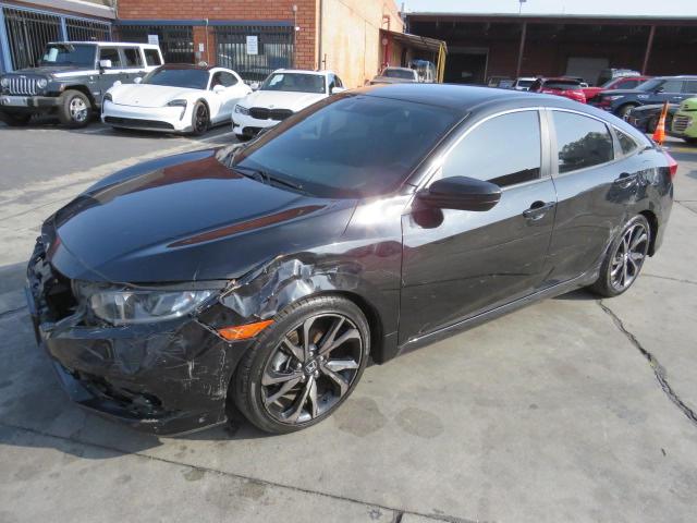 Vin: 2hgfc2f87lh545592, lot: 50795593, honda civic sport 20202