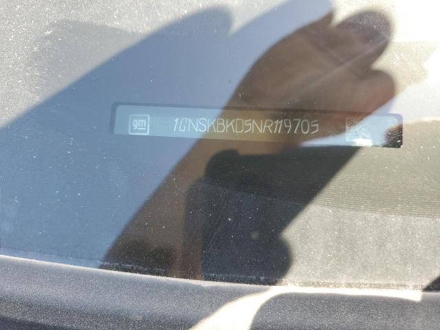 2022 CHEVROLET SUBURAN 1GNSKBKD5NR119705