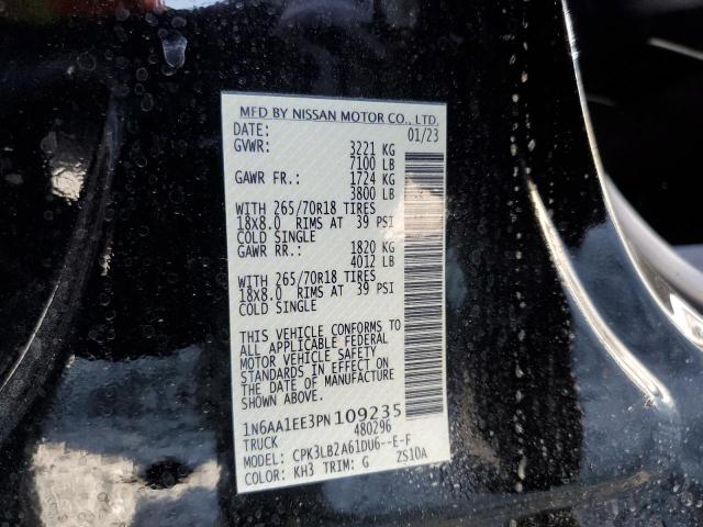 1N6AA1EE3PN109235 Nissan TITAN S
