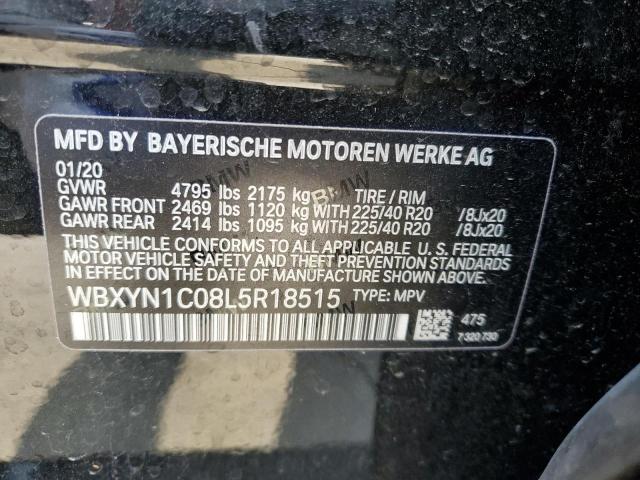 VIN WBXYN1C08L5R18515 2020 BMW X2, M35I no.13