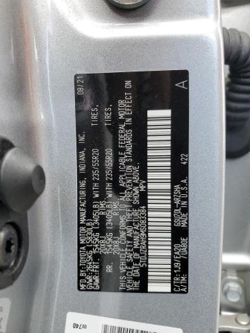 5TDJZRAH9MS083384 Toyota Highlander Xse