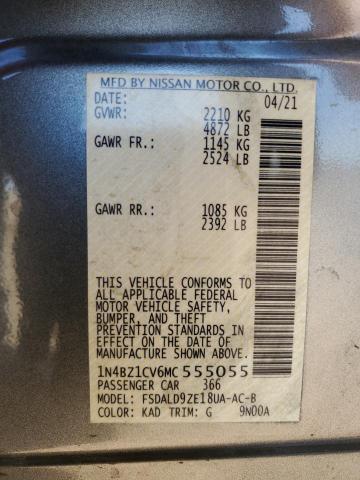1N4BZ1CV6MC555055 Nissan Leaf Sv Plus