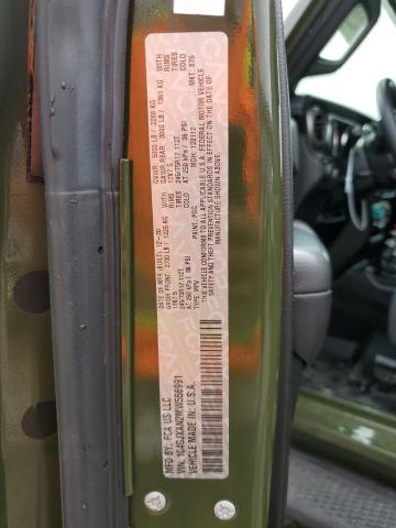 2021 JEEP WRANGLER 1C4GJXAN2MW556991