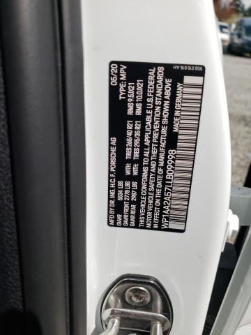 WP1AA2A57LLB09998 Porsche Macan