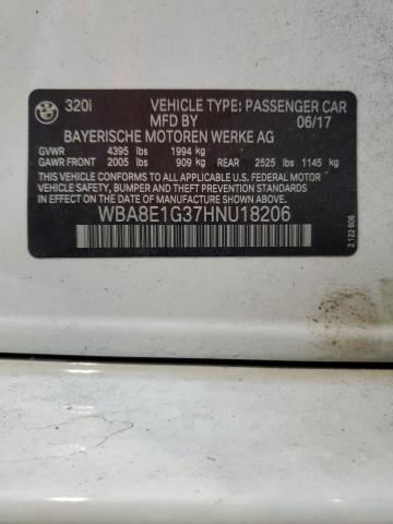 WBA8E1G37HNU18206 BMW 320 I
