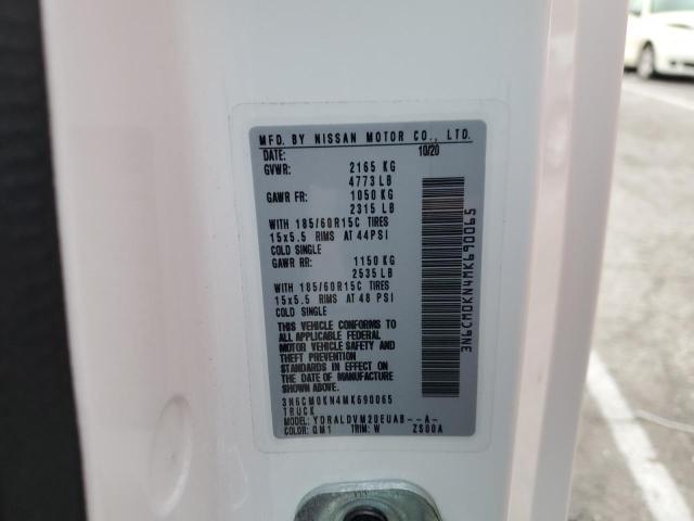 3N6CM0KN4MK690065 Nissan NV200 2.5S