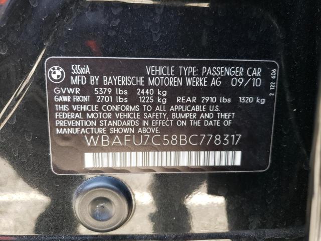 2011 BMW 535 XI - WBAFU7C58BC778317