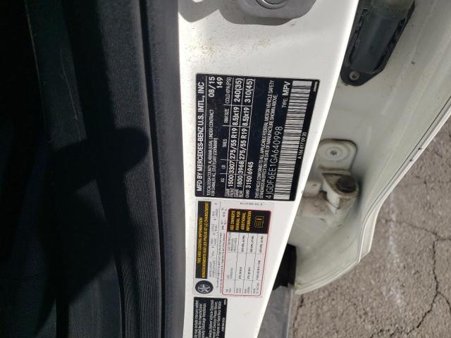 4JGDF6EE1GA640998 Mercedes-Benz Gl 450 4matic