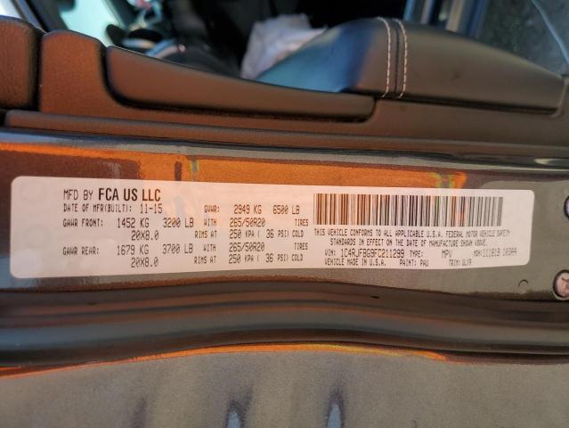 1C4RJFBG9FC211299 Jeep Grand Cherokee Limited