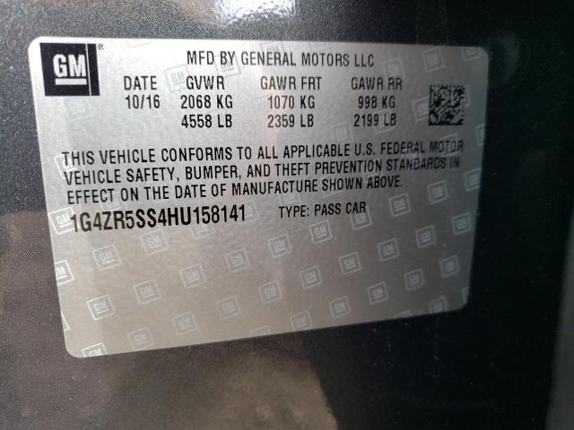 2017 BUICK LACROSSE P - 1G4ZR5SS4HU158141